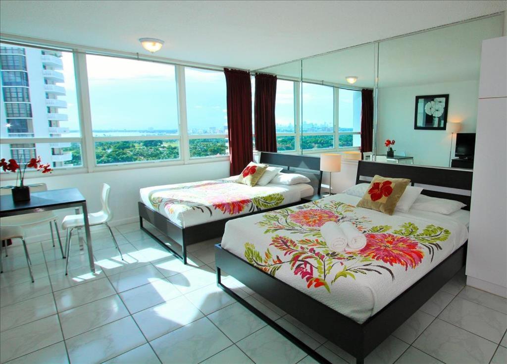 Castle 1118 Studio Bayview Direct Beach Access, Tennis, Pool, Restaurants, Free Parking Miami Beach Eksteriør billede